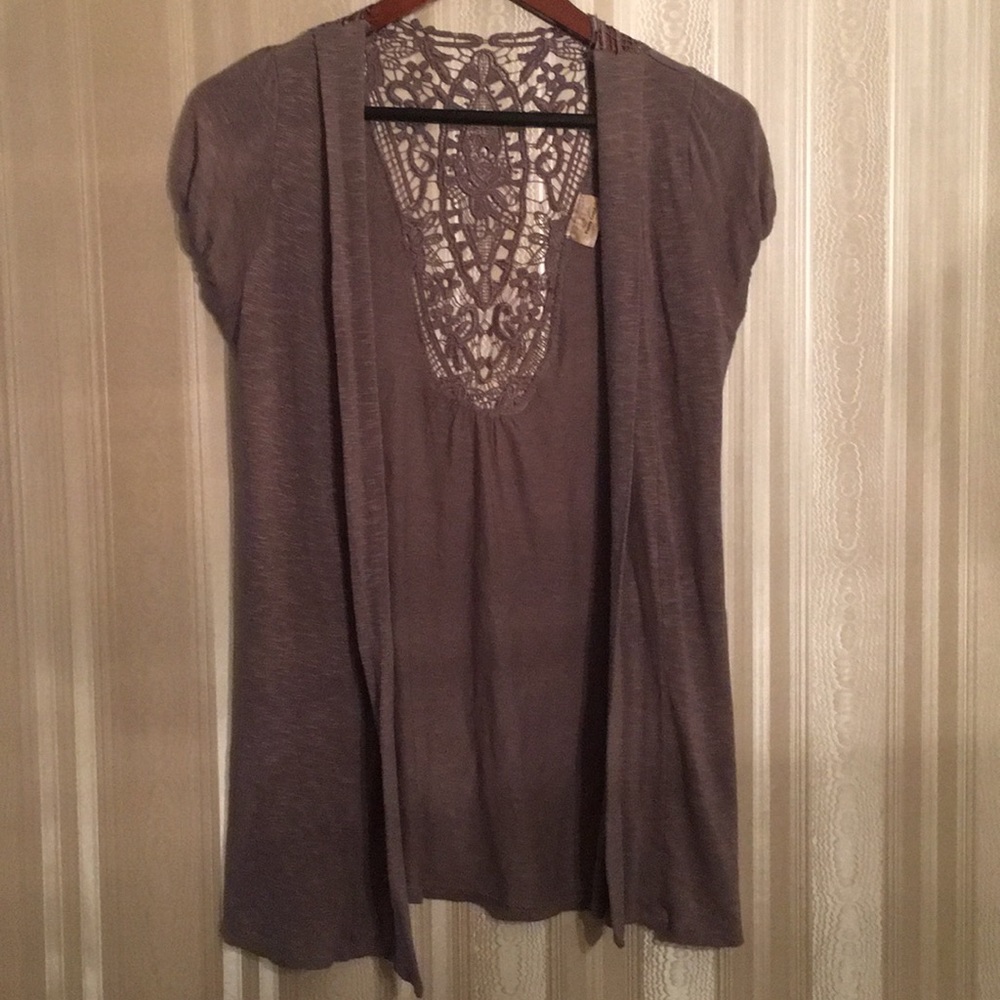 Grey Cardigan